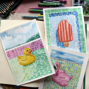 Paint Your Summer Memories in Watercolor