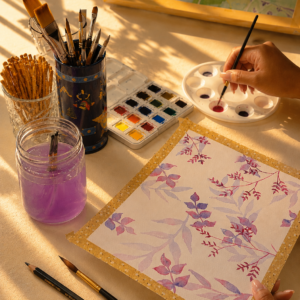 Watercolor Trial Class in Copenhagen
